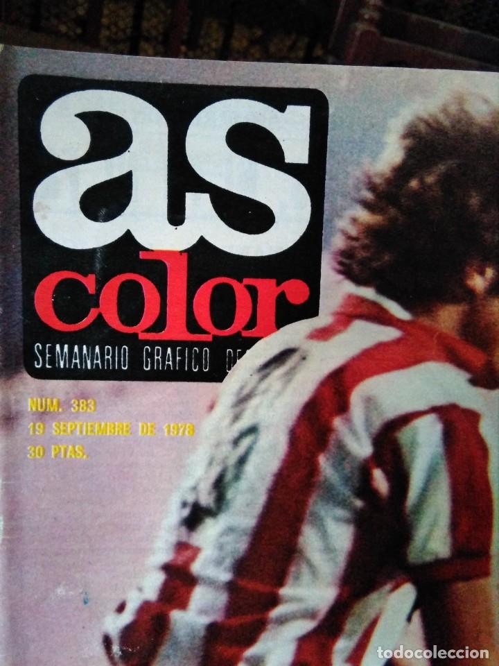 Coleccionismo deportivo: AS COLOR 383 - Foto 2