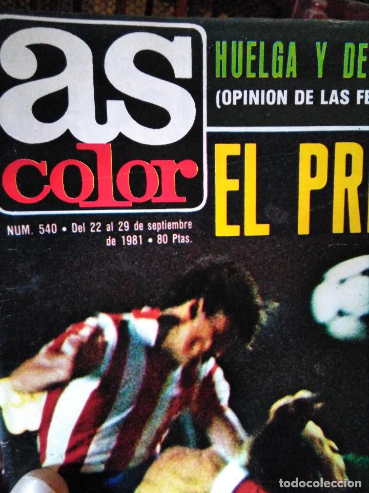 Coleccionismo deportivo: AS COLOR 540 - Foto 2