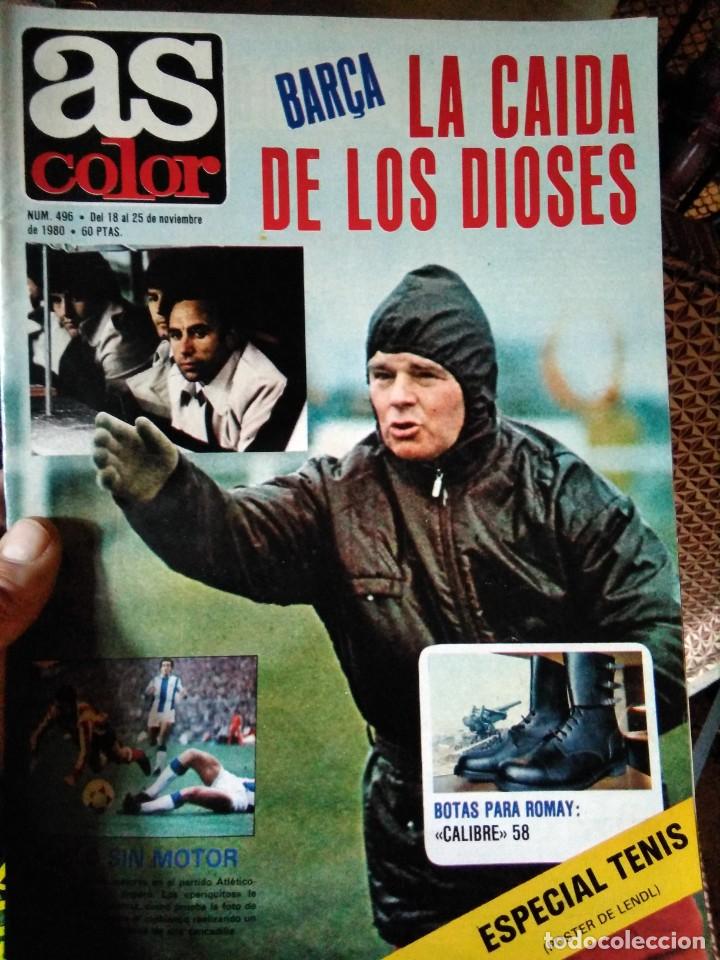 Coleccionismo deportivo: AS COLOR 496 POSTER LENDL - Foto 1