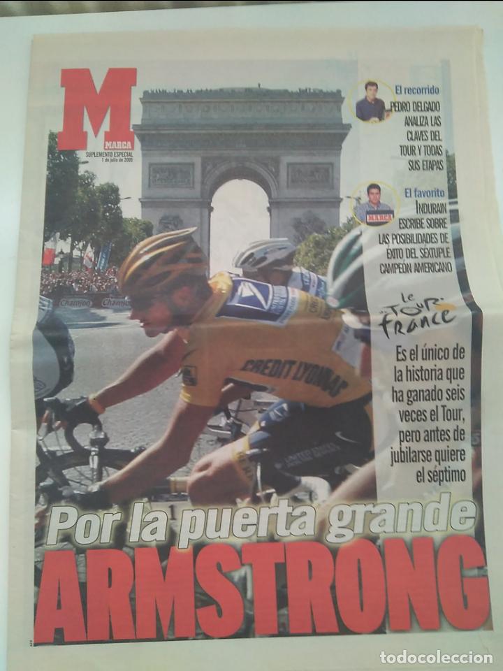 Coleccionismo deportivo: SUPLEMENTO MARCA TOUR DE FRANCIA 2005. MUY BUEN ESTADO.