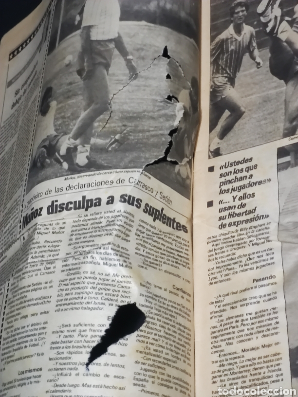Coleccionismo deportivo: Marca, mundial de Mexico, dia 11 de junio de 1986. - Foto 8