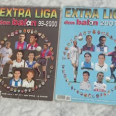 Coleccionismo deportivo: DON BALÓN EXTRA LIGA 99/2000 Y 2001/2002. Lote 274432993