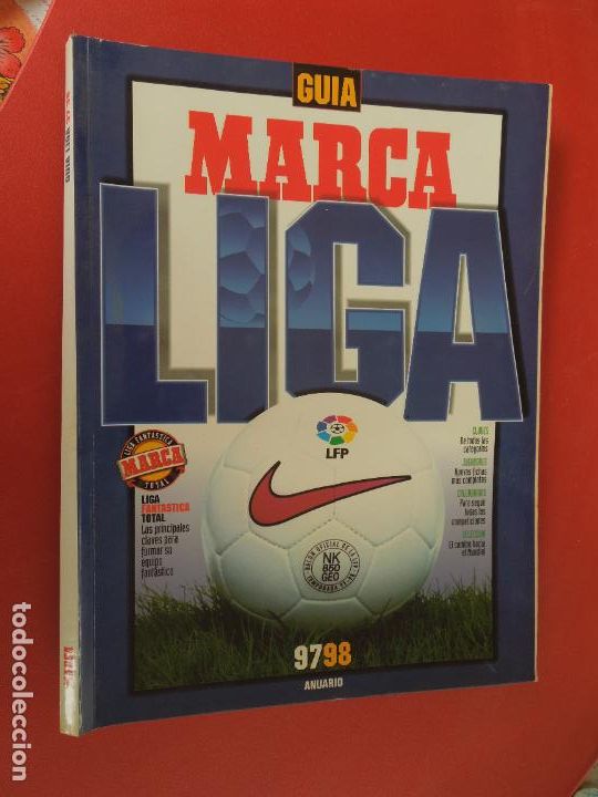 Coleccionismo deportivo: GUIA MARCA LIGA 97-98 - ANUARIO