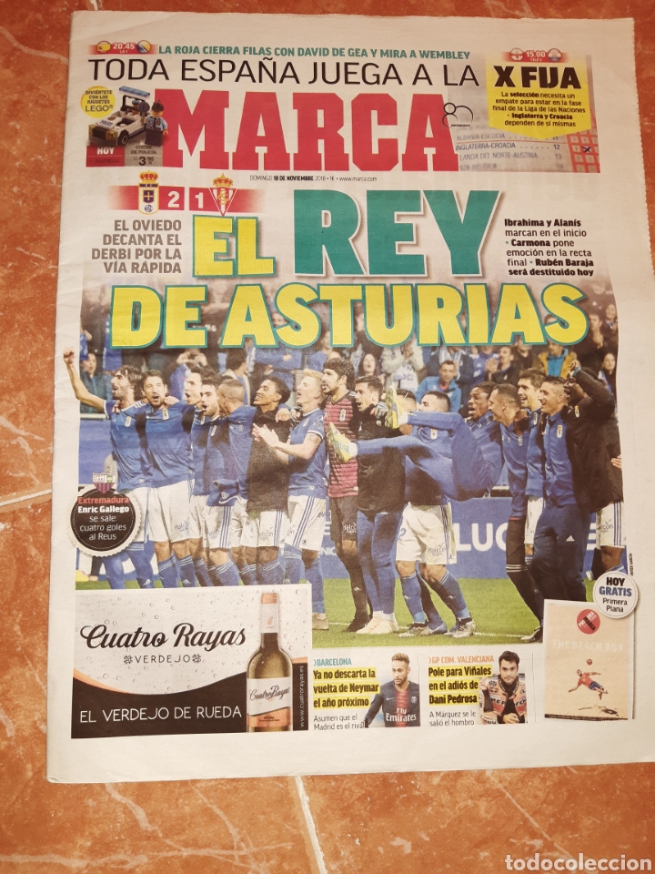 Coleccionismo deportivo: Marca Real Oviedo El Rey de Asturias