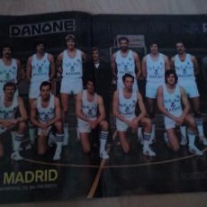 Coleccionismo deportivo: AS COLOR 406 (3-3-1979) SANTIAGO BERNABEU RAYO GIJON SANTILLANA PALMAS POSTER BALONCESTO REAL MADRID. Lote 275840578