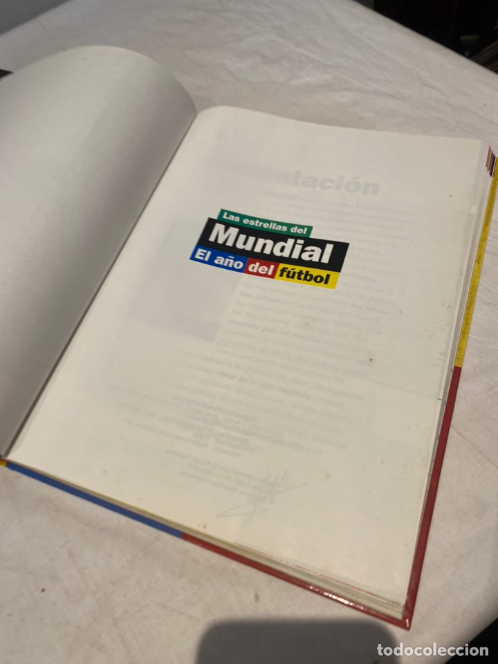 Coleccionismo deportivo: LAS ESTRELLAS DEL MUNDIAL 98- EL AÑO DEL FUTBOL - EL MUNDO DEPORTIVO - Foto 4 - 276004573