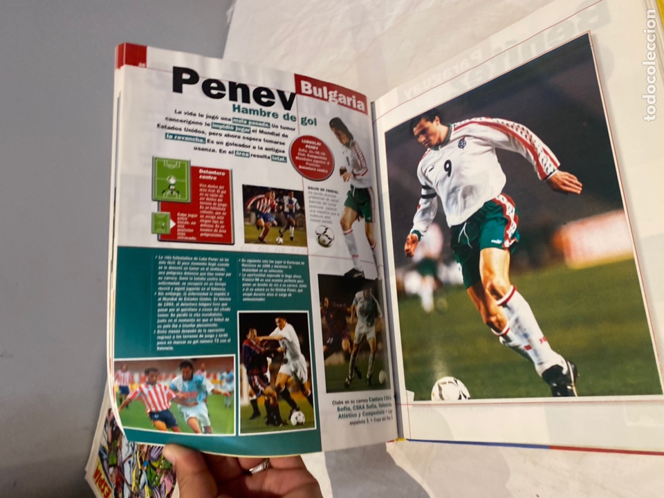 Coleccionismo deportivo: LAS ESTRELLAS DEL MUNDIAL 98- EL AÑO DEL FUTBOL - EL MUNDO DEPORTIVO - Foto 9 - 276004573