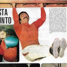 Coleccionismo deportivo: BOXEO: ENTREVISTA Y REPORTAJE GRÁFICO DE DUM DUM PACHECO. 1975. Lote 278489733