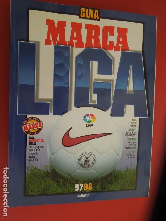 Colecionismo desportivo: GUIA MARCA LIGA 97/98 ANUARIO -PRIMERA DIVISI&Oacute;N, 2&ordf;, 2&ordf; B.