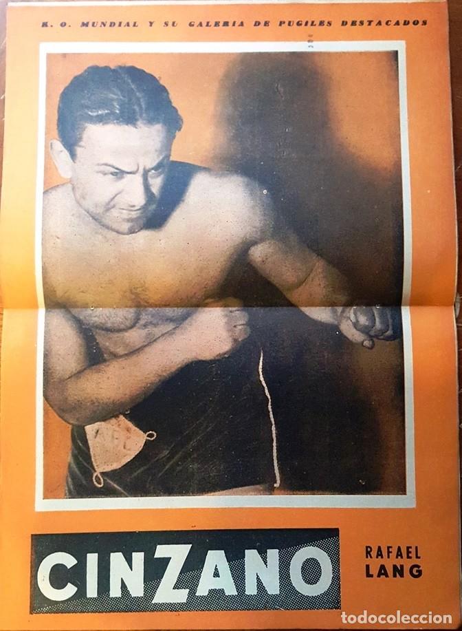 Sammelleidenschaft Sport: 1959 K.O. MUNDIAL # 336 ERNESTO Y CARLOS MIRANDA POSTER RAFAEL LANG STILLMAN&acute;S GYM ALEX MITEFF