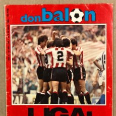 Coleccionismo deportivo: DON BALÓN N° 447 (1984). ATHLETIC CLUB DE BILBAO CAMPEÓN DE LIGA,…. Lote 333683193