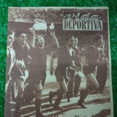 Coleccionismo deportivo: PERIÓDICO REVISTA VIDA DEPORTIVA AÑO VIII - NUM.298 - F.C. BARCELONA BARÇA CAMPEÓN COPA 1951. Lote 286237398