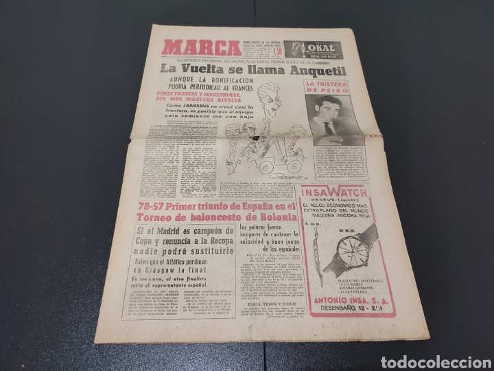 Collectionnisme sportif: 27/04/1962. SEMIFINAL COPA FERIAS: VALENCIA MTK 3 - 0 / FINAL COPA EUROPA: BENFICA ALINEACI&Oacute;N R.MADR