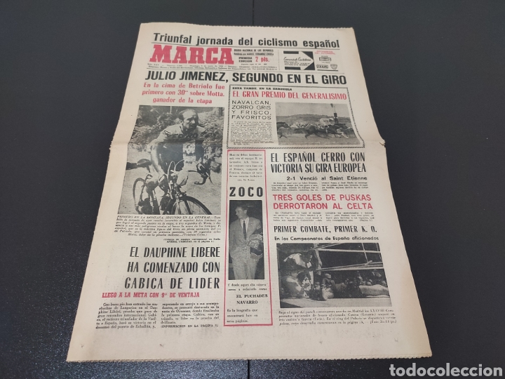 Coleccionismo deportivo: 05/06/1966. ESPA&Ntilde;OL SAINT ETIENNE / R.MADRID CELTA / INTERCONTINENTAL: PE&Ntilde;AROL R.MADRID / NORTH KORE
