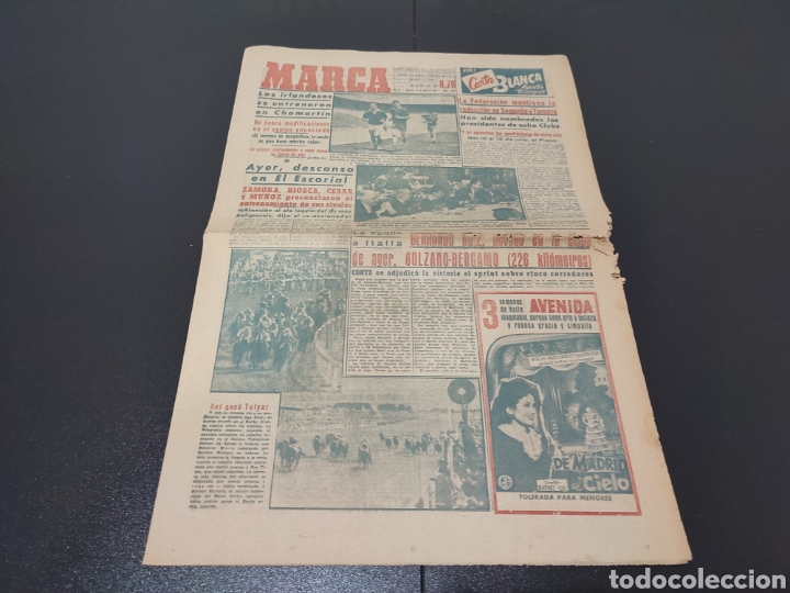 Coleccionismo deportivo: 32/05/1952. FRIENDLY: SPAIN - REPUBLIC IRELAND 6 - 1 ESPA&Ntilde;A GRANADA FC.