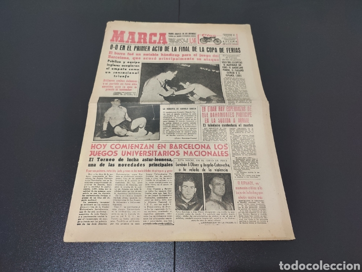 Colecionismo desportivo: 30/03/1960. FAIRS CUP FINAL: BIRMINGHAM - FC BARCELONA 0 - 0.