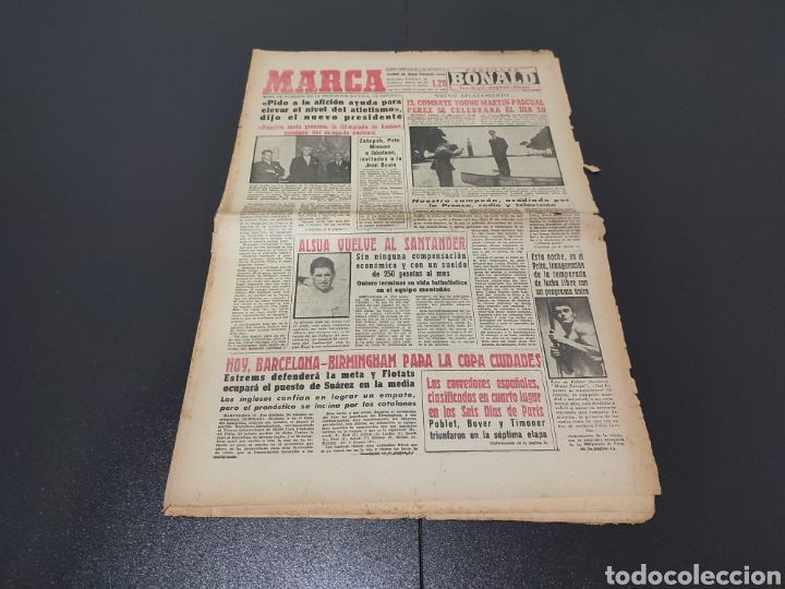 Sports collectibles: 13/11/1957. BARCELONA BIRMINGHAM FINAL COPA FERIAS.