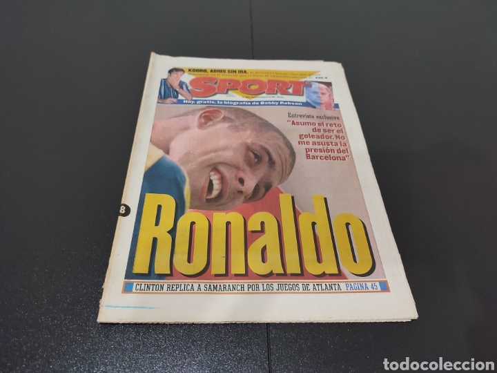 Coleccionismo deportivo: 08/08/1966. RONALDO KODRO BOBBY ROBSON. - Foto 1
