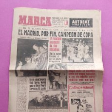 Coleccionismo deportivo: DIARIO MARCA REAL MADRID CAMPEON COPA GENERALISIMO 61/62 FINAL SEVILLA FC 1961/1962 PUSKAS. Lote 291506123