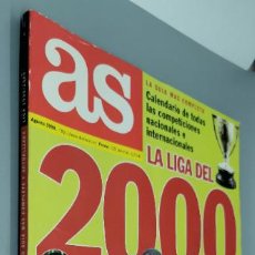 Coleccionismo deportivo: REVISTA AS - LA GUÍA MAS COMPLETA - LA LIGA DEL 2000 BUEN ESTADO. Lote 291846528