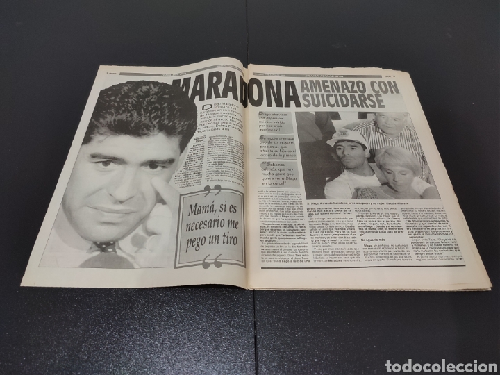 Coleccionismo deportivo: 08/04/1995. MARADONA DRAMA - Foto 2