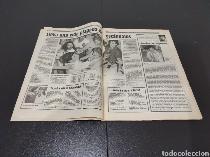 Coleccionismo deportivo: 08/04/1995. MARADONA DRAMA - Foto 3