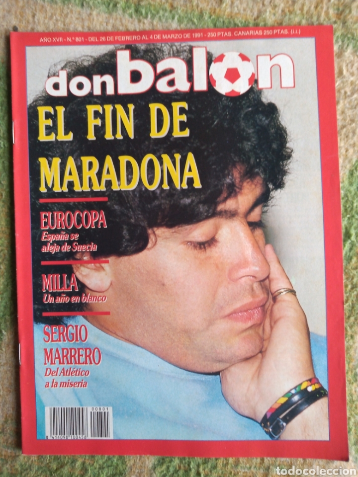 DON BALÓN 801 MARADONA (Coleccionismo Deportivo - Revistas y Periódicos - Don Balón)