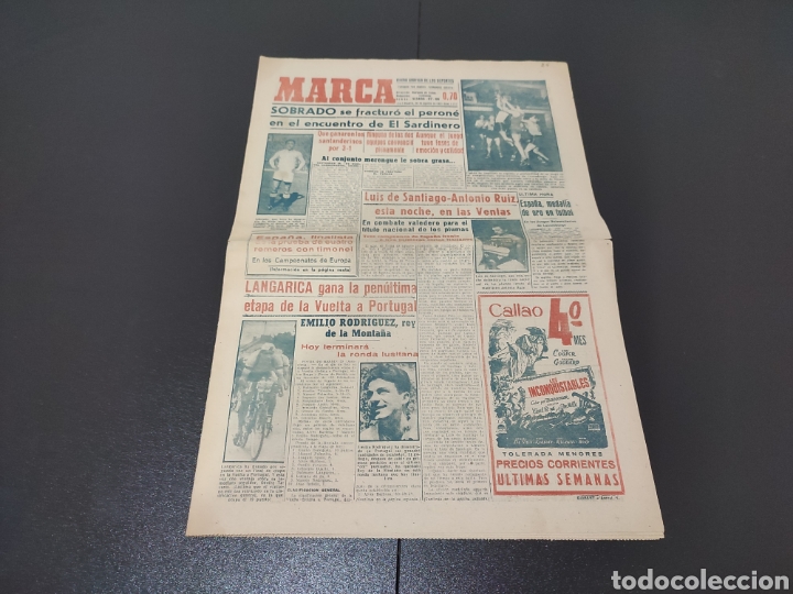 Sammelleidenschaft Sport: 26/08/1951. R.MADRID AT MADRID HOMENAJE A BENITO DIAZ.