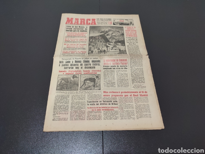 Collezionismo sportivo: 07/01/1960. BARCELONA ROTT - WEISS / VALENCIA SERVETTE / SANTANDER FIRTS / AT BILBAO SPORTING LISBOA