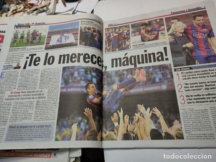 Coleccionismo deportivo: Periódico Deportivo Sport número 12828 Despedida de Xavi - Foto 2 - 295958528