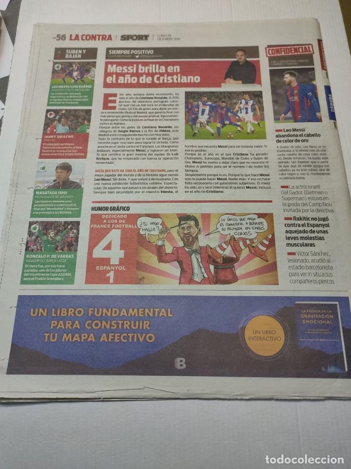 Coleccionismo deportivo: Periódico Deportivo Sport número 13401 Messi El Mesias - Foto 3 - 295960813