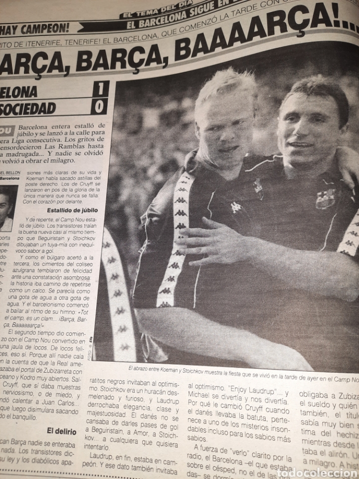 Coleccionismo deportivo: MARCA BAR&Ccedil;A 1,2...Y 3 - Foto 3