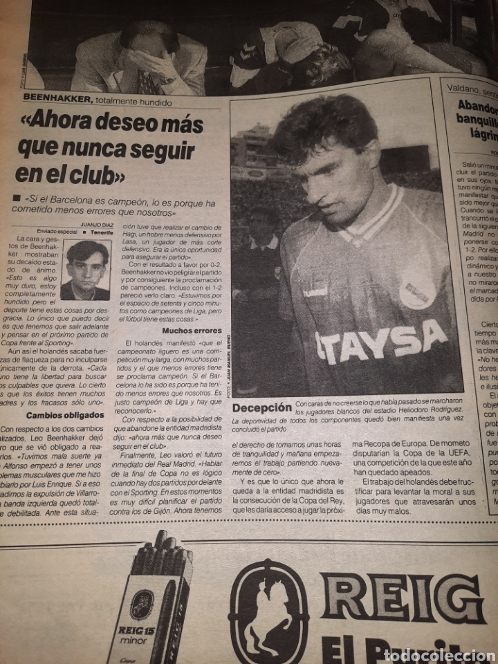 Coleccionismo deportivo: MARCA &iexcl;BRAVO BAR&Ccedil;A! - Foto 5
