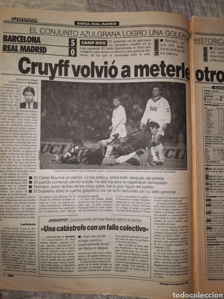 Coleccionismo deportivo: MARCA -UN BA&Ntilde;O - Foto 2