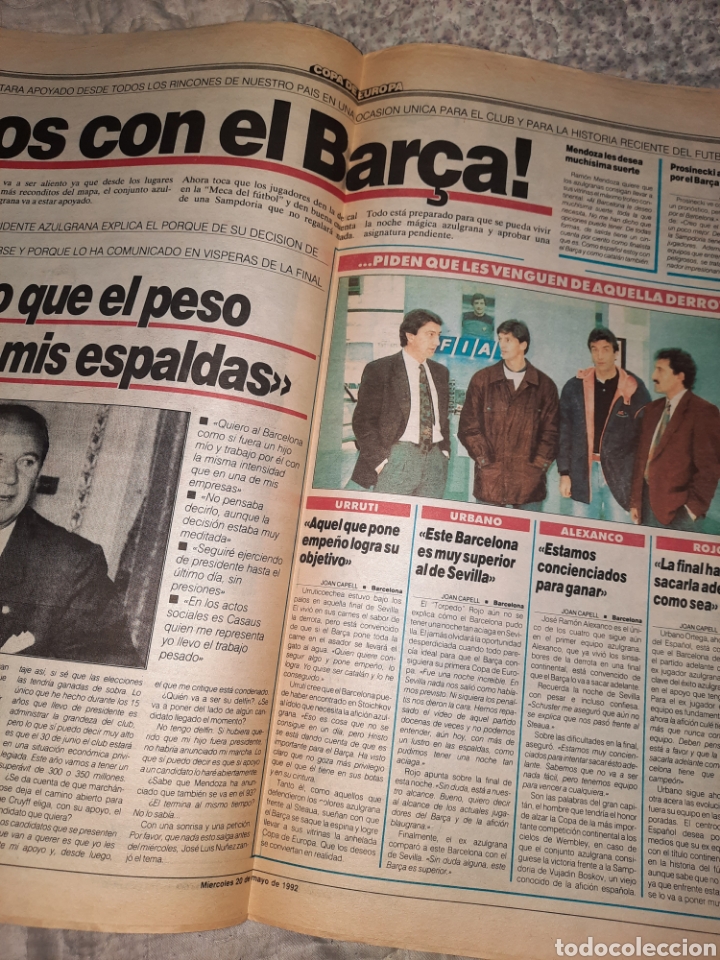 Coleccionismo deportivo: MARCA BAR&Ccedil;A &iexcl;TRA&Eacute;LA! - Foto 5