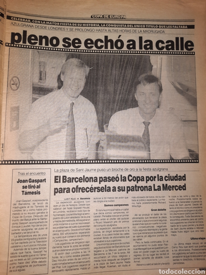 Coleccionismo deportivo: MARCA &rdquo;RECIBIDOS COMO REYES&rdquo; - Foto 3
