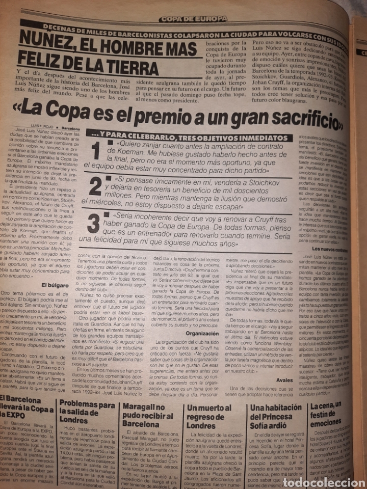Coleccionismo deportivo: MARCA &rdquo;RECIBIDOS COMO REYES&rdquo; - Foto 4