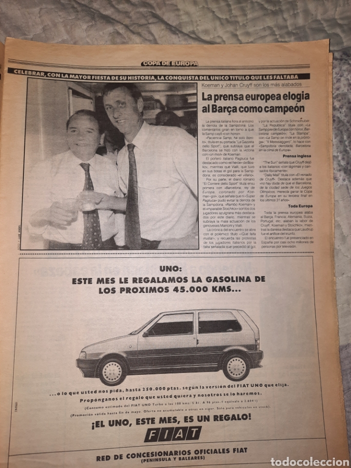Coleccionismo deportivo: MARCA &rdquo;RECIBIDOS COMO REYES&rdquo; - Foto 5