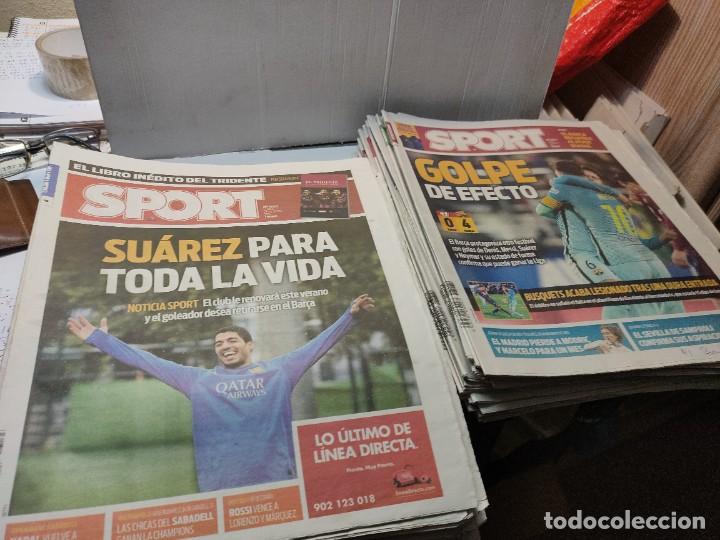 Coleccionismo deportivo: Lote de 148 periódicos Sport algunos emblemáticos Messi,etc - Foto 45 - 299781463
