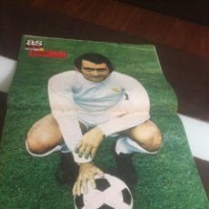 Coleccionismo deportivo: AS COLOR 91 1973 CON PÓSTER DE PIRRI Y SUPLEMENTO DEL BOXEADOR CARLOS MONZÓN. Lote 300525138