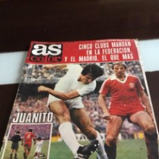 Coleccionismo deportivo: AS COLOR 517 1981 MADRID BAYER INÉDITA FINALÍSIMA. Lote 300526828