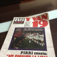 Coleccionismo deportivo: AS COLOR 517 1981 MADRID BAYER INÉDITA FINALÍSIMA. Lote 300527553
