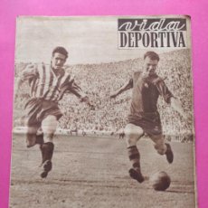 Coleccionismo deportivo: VIDA DEPORTIVA Nº 345 COPA RESUMEN LIGA 51/52 - POSTER BARÇA CAMPEON 1951/1952 - RCD ESPAÑOL HOCKEY
