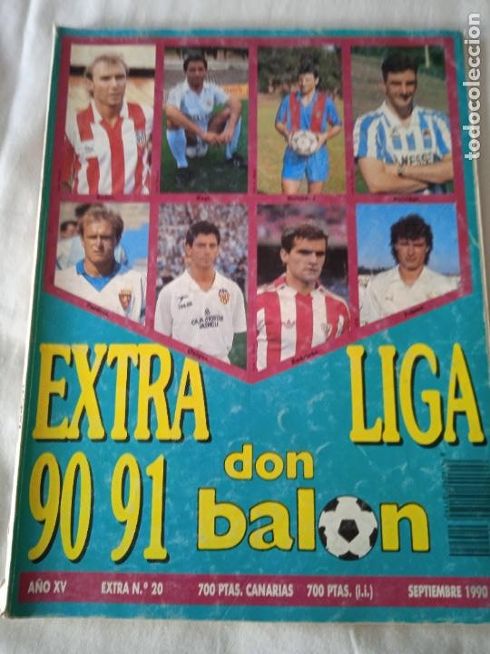 DON BALON. EXTRA LIGA 90 - 91. 211 PP (Coleccionismo Deportivo - Revistas y Periódicos - Don Balón)