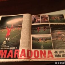 Coleccionismo deportivo: MARADONA , REVISTA AS COLOR. Lote 301514998