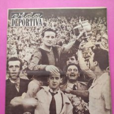 Coleccionismo deportivo: VIDA DEPORTIVA Nº 406 1953 ESPECIAL BARÇA CAMPEON COPA 52/53 FC BARCELONA