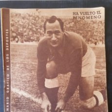 Coleccionismo deportivo: MARCA Nº 206 - NOVIEMBRE 1946 - TORNEO INTERNACIONAL DE AJEDREZ - ARTURO POMAR. Lote 304583028