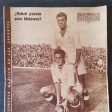 Coleccionismo deportivo: MARCA Nº 204 - OCTUBRE 1946 - MOLOWNY - MADRID - CORUÑA - LEVANTE U.D.. Lote 304583408