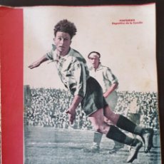 Coleccionismo deportivo: MARCA Nº 124 - ABRIL 1945 - MADRID 6 - GRANADA 2 - PORTADA PORTUGUES. Lote 304585193
