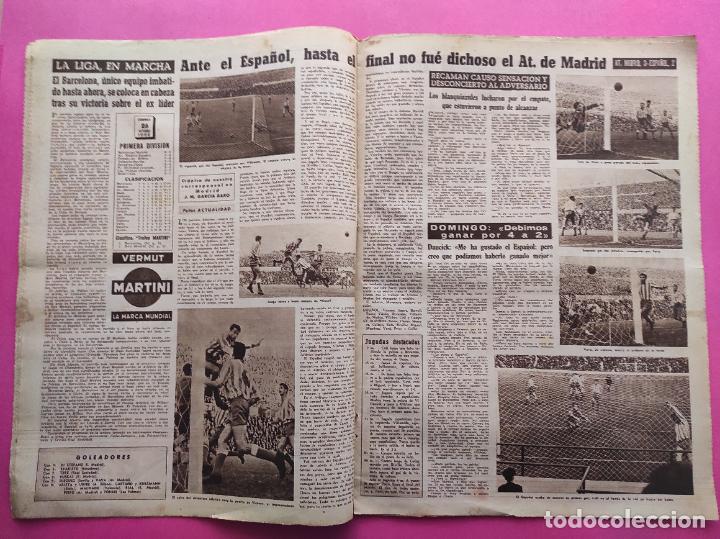 Coleccionismo deportivo: VIDA DEPORTIVA Nº 684 1958 LIGA 58/59 BARÇA 4-0 REAL MADRID - VALLADOLID - CE SABADELL - GIRONA - Foto 2 - 305123653